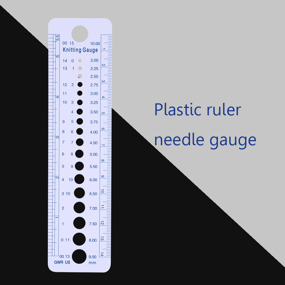 Embroidery Needle - Quilting Patch work Ruler Plastic Knitting
