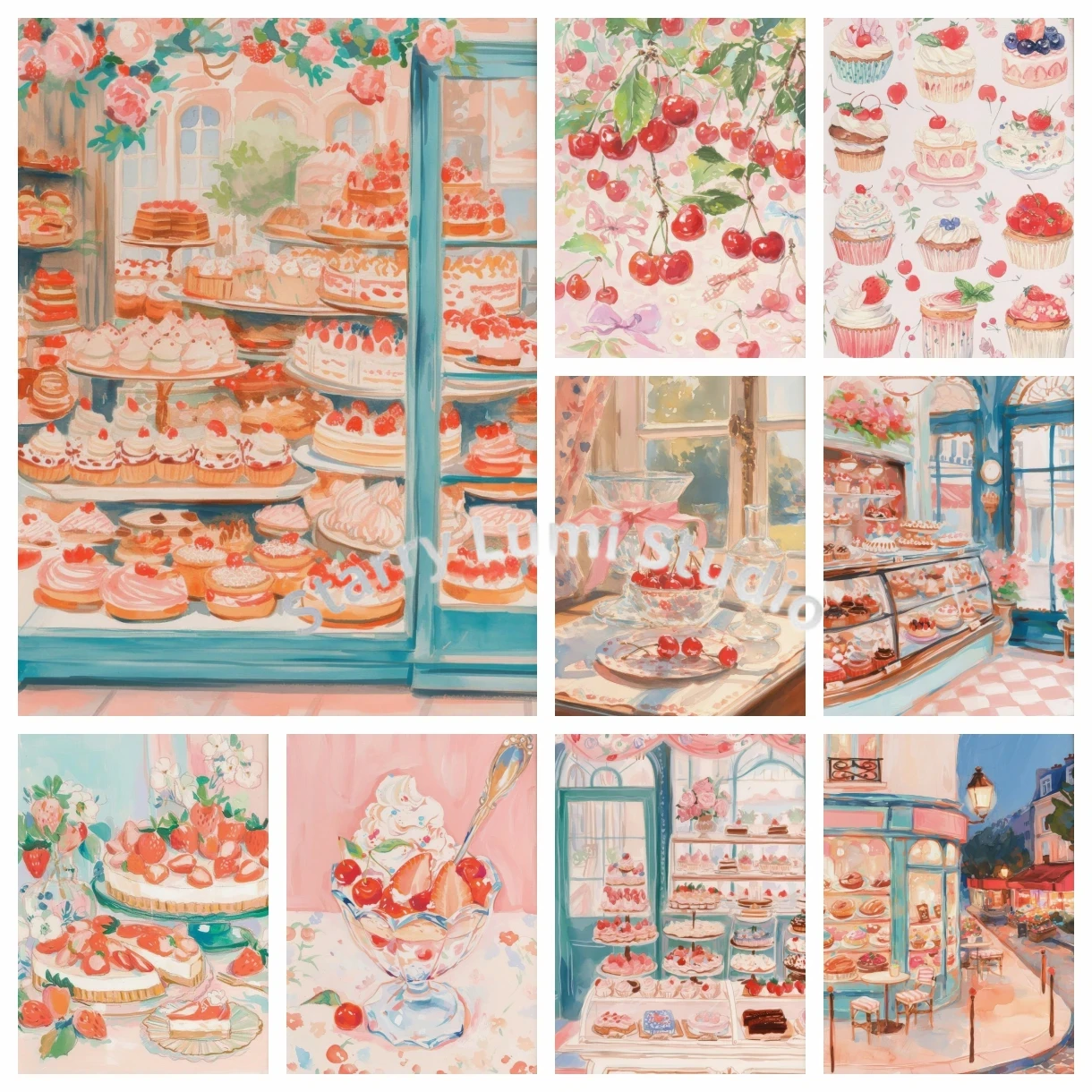Embroidery Cream - DIY Diamond Art Painting Kits Cake