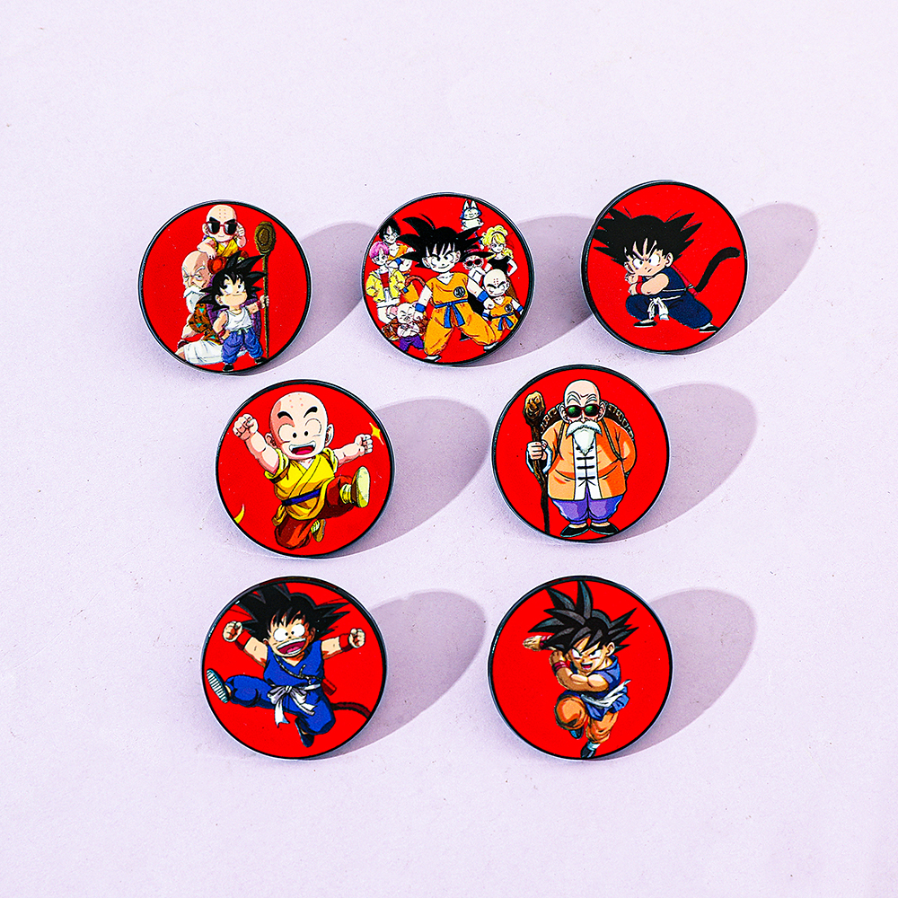 7 Pcs Funny Anime Brooch Fashi - Embroidery Garment recensie en prijs