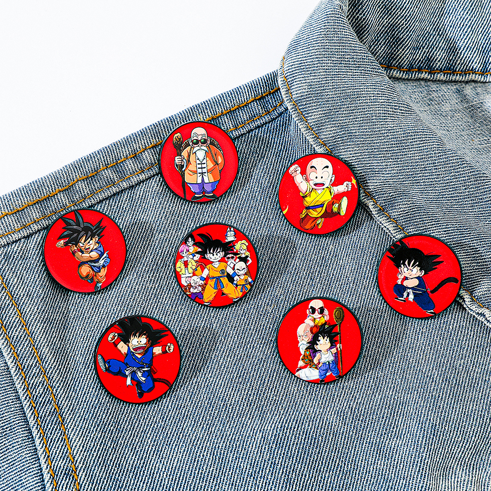 7 Pcs Funny Anime Brooch Fashi - Embroidery Garment recensie en prijs