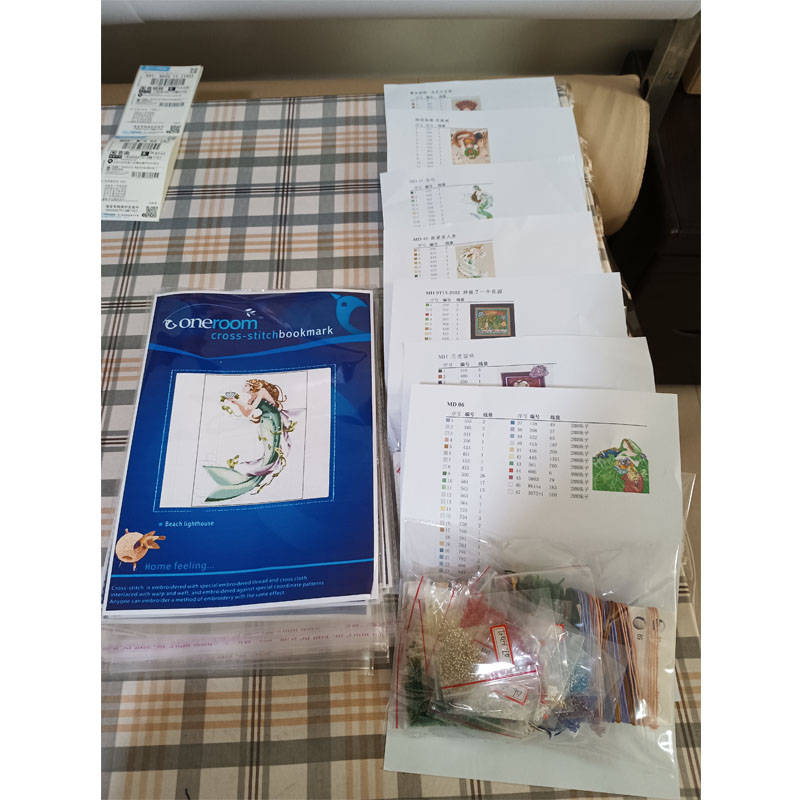 Cross Stitch Canvas Kit, DIY E - Embroidery Rose Stitch recensie en prijs