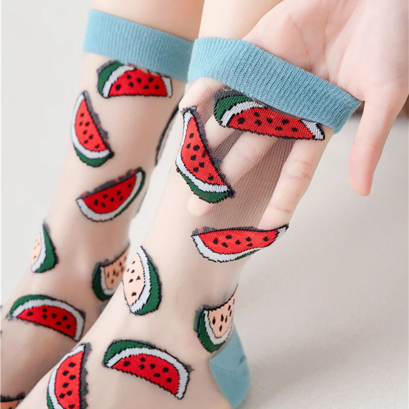 Hot Fashion Fruit Embroidery C - Embroidery On Socks recensie en prijs