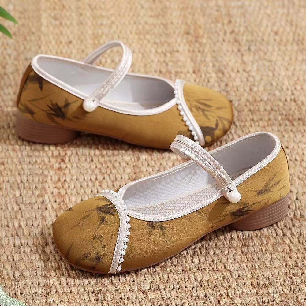 Chinese Style Women Low Heel C - Embroidery Canvas recensie en prijs