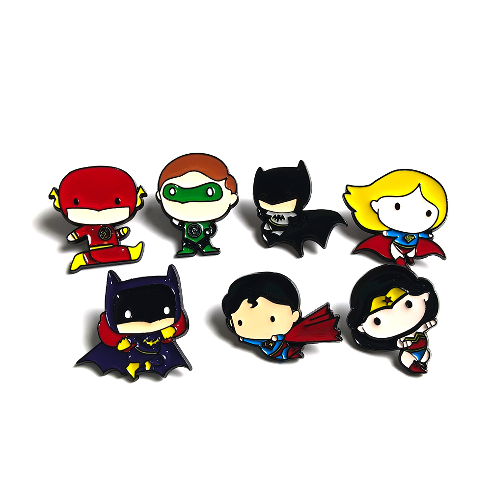 7pcs Cartoon Anime Enamel Lape - Embroidery Garment recensie en prijs