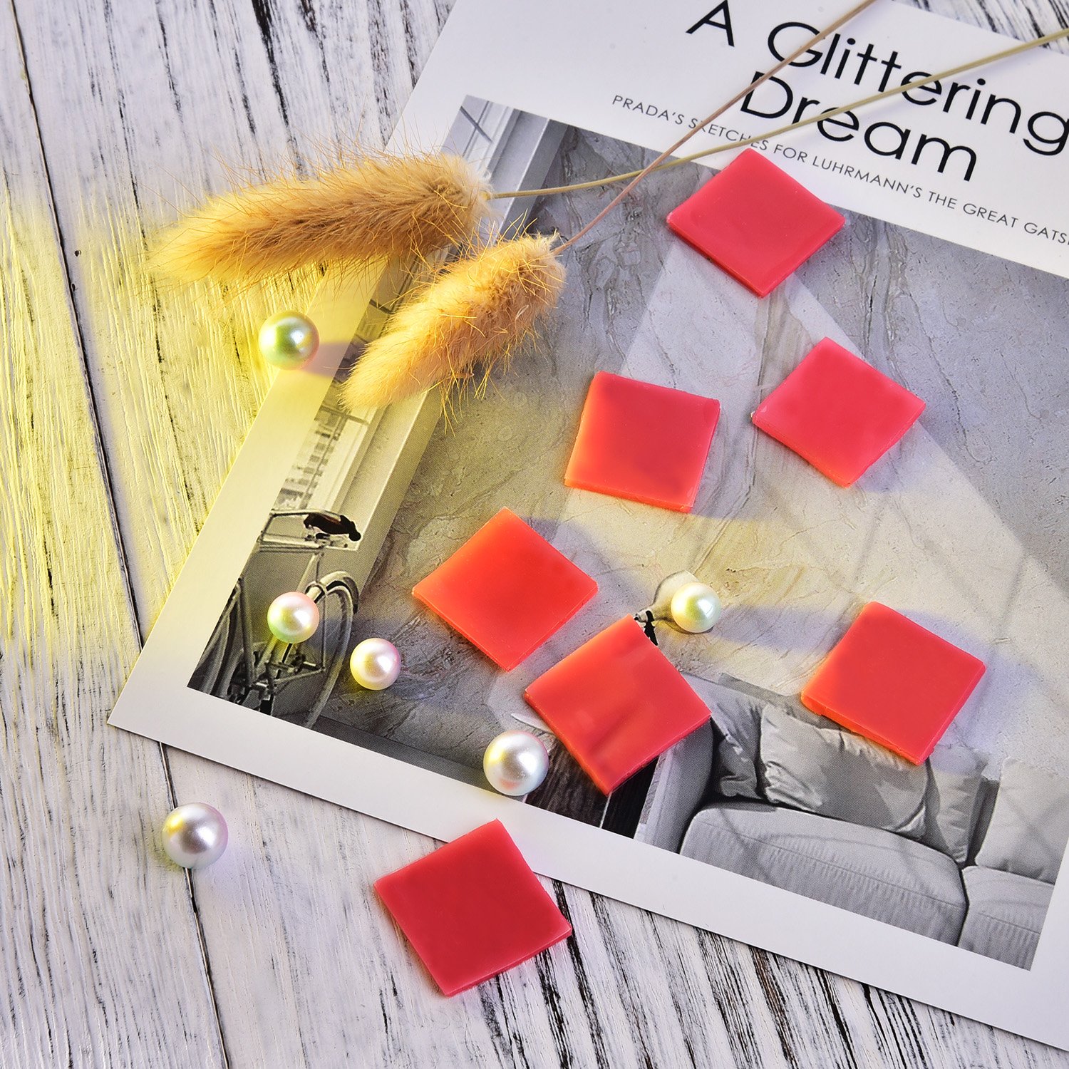 20/50pcs 2x2cm Diamond Paintin - Embroidery Cream recensie en prijs