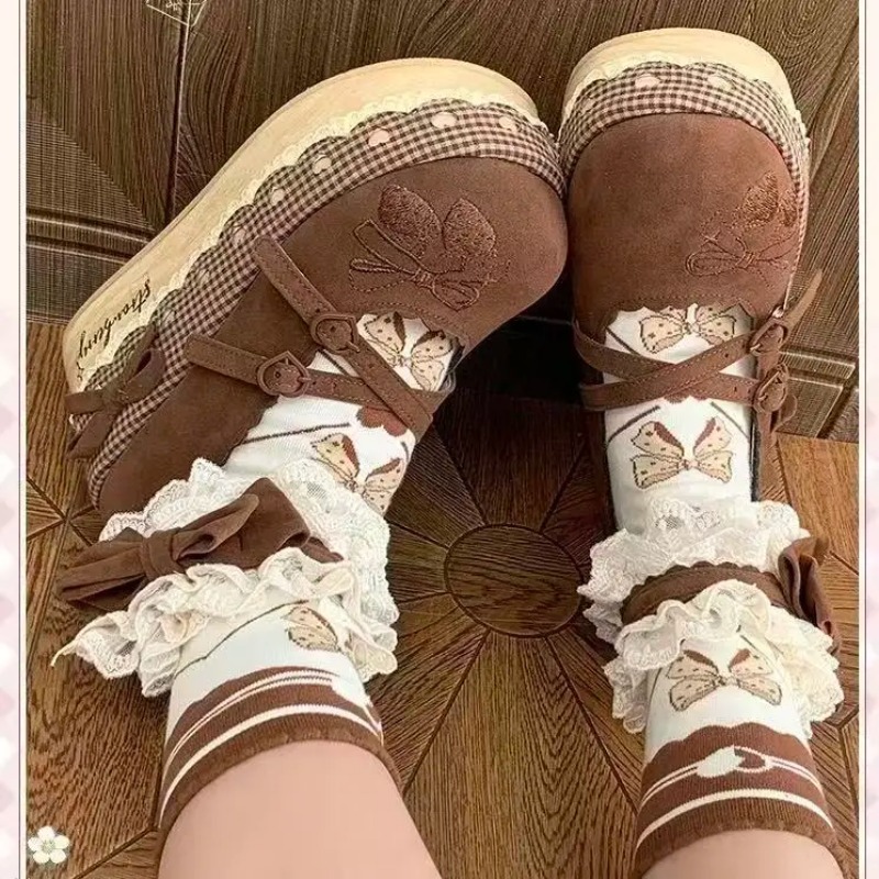 Lolita High Heels Height Incre - Embroidery Canvas recensie en prijs