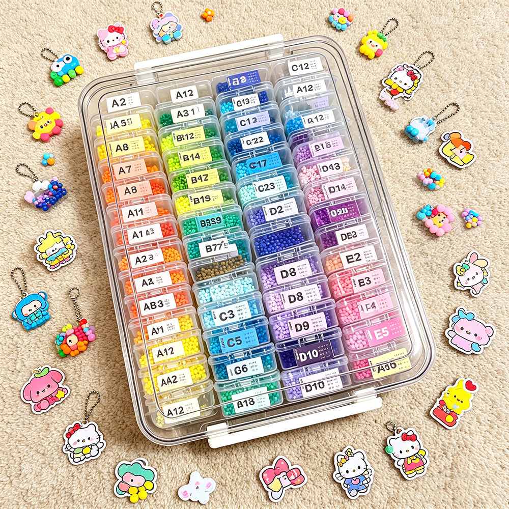 60pcs Transparent Plastic Stor - Embroidery Painting recensie en prijs