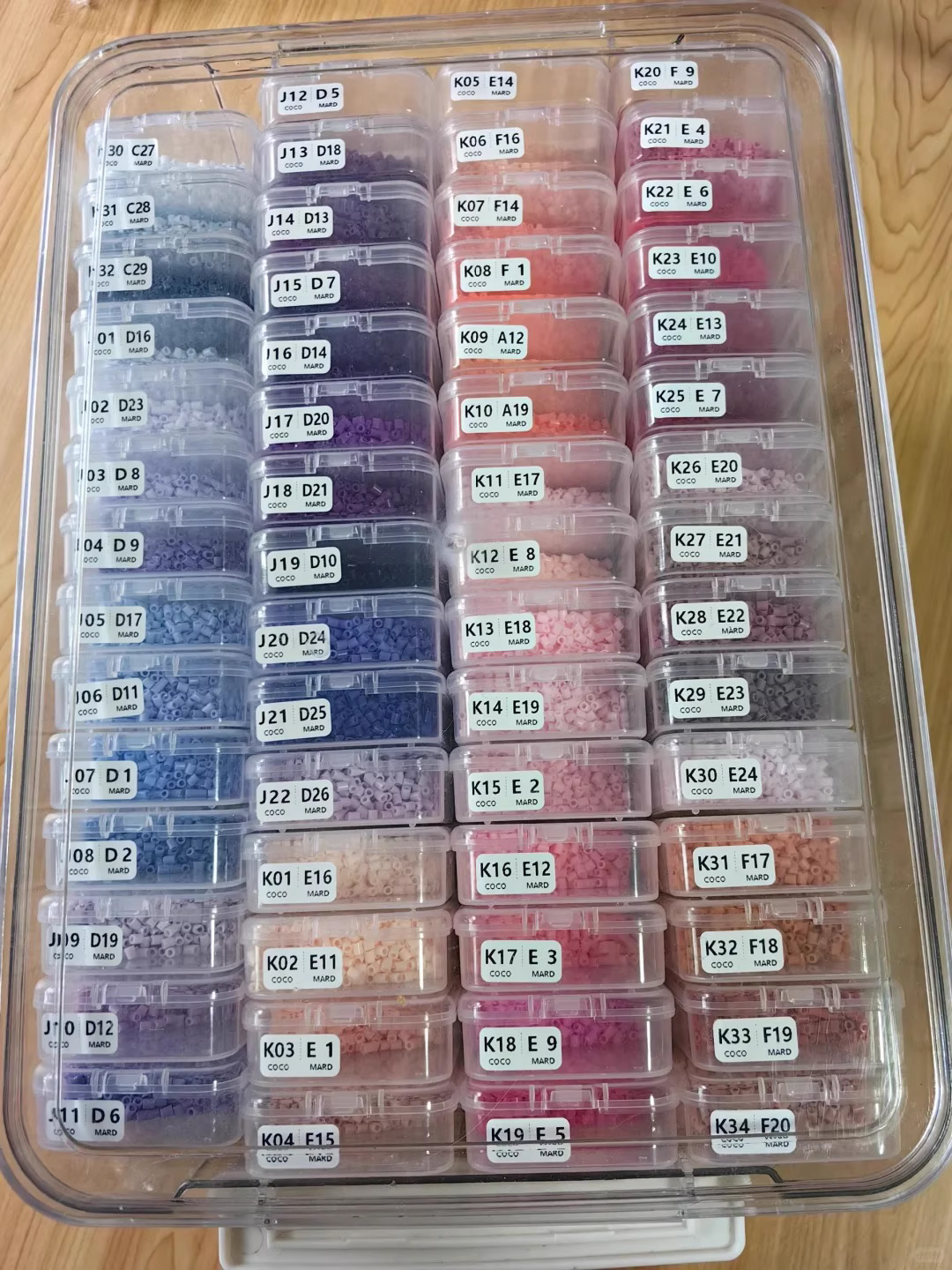 60pcs Transparent Plastic Stor - Embroidery Painting recensie en prijs