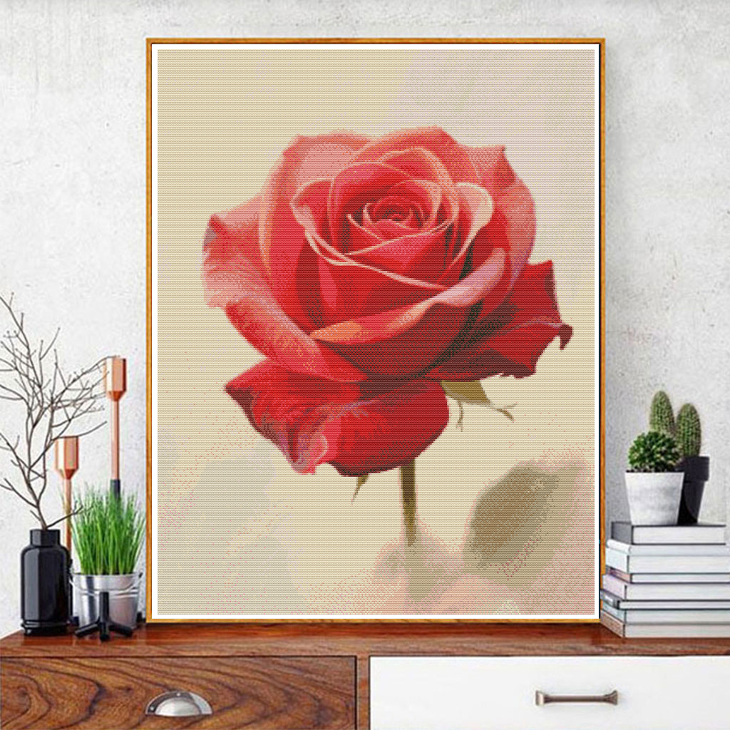 A Cross-Stitch Pattern of a Bl - Embroidery Rose Stitch recensie en prijs