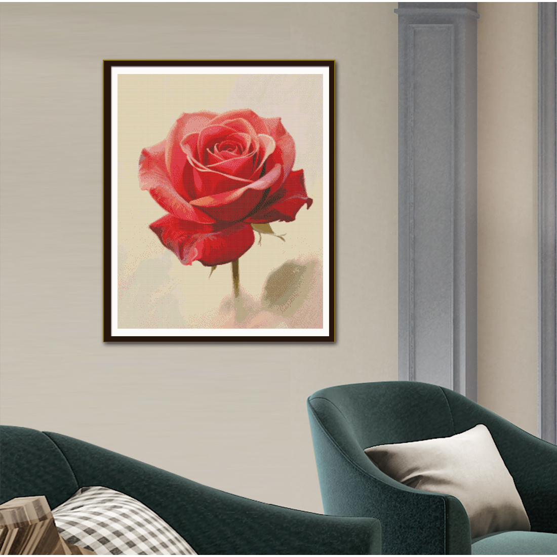 A Cross-Stitch Pattern of a Bl - Embroidery Rose Stitch recensie en prijs