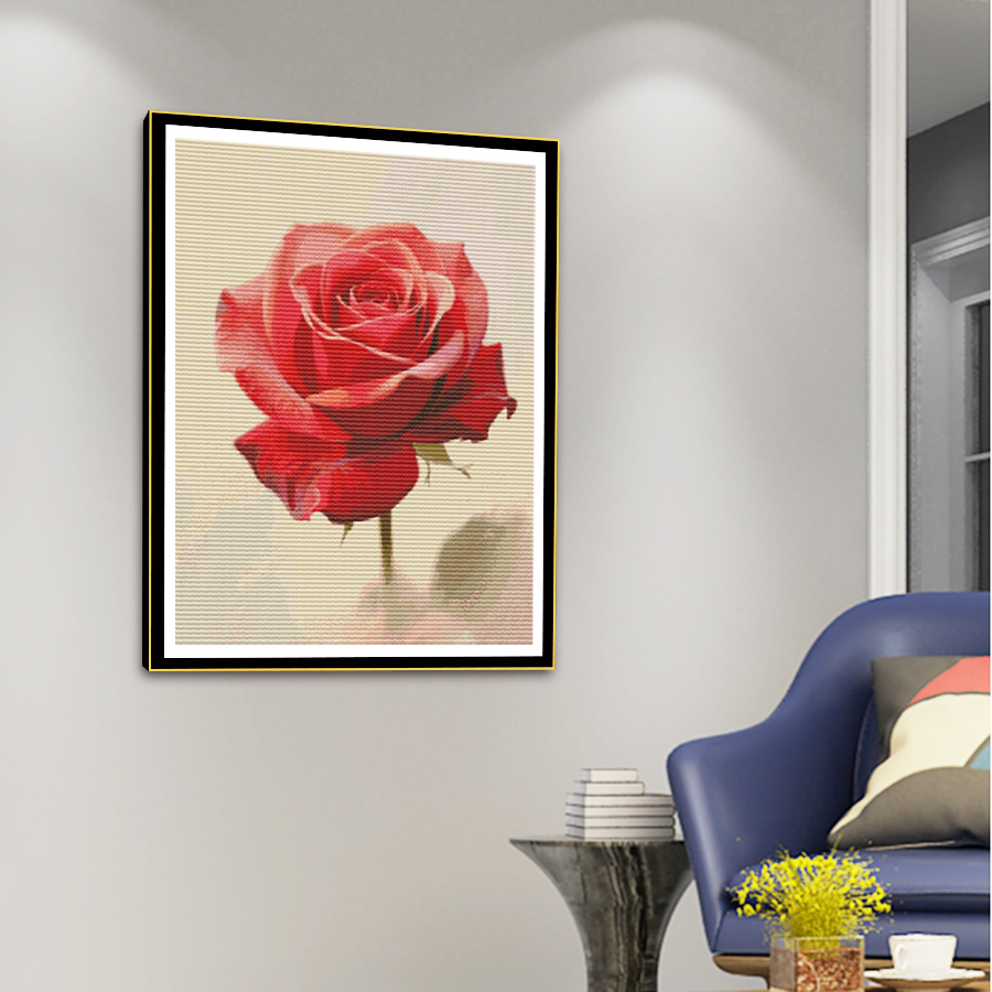 A Cross-Stitch Pattern of a Bl - Embroidery Rose Stitch recensie en prijs