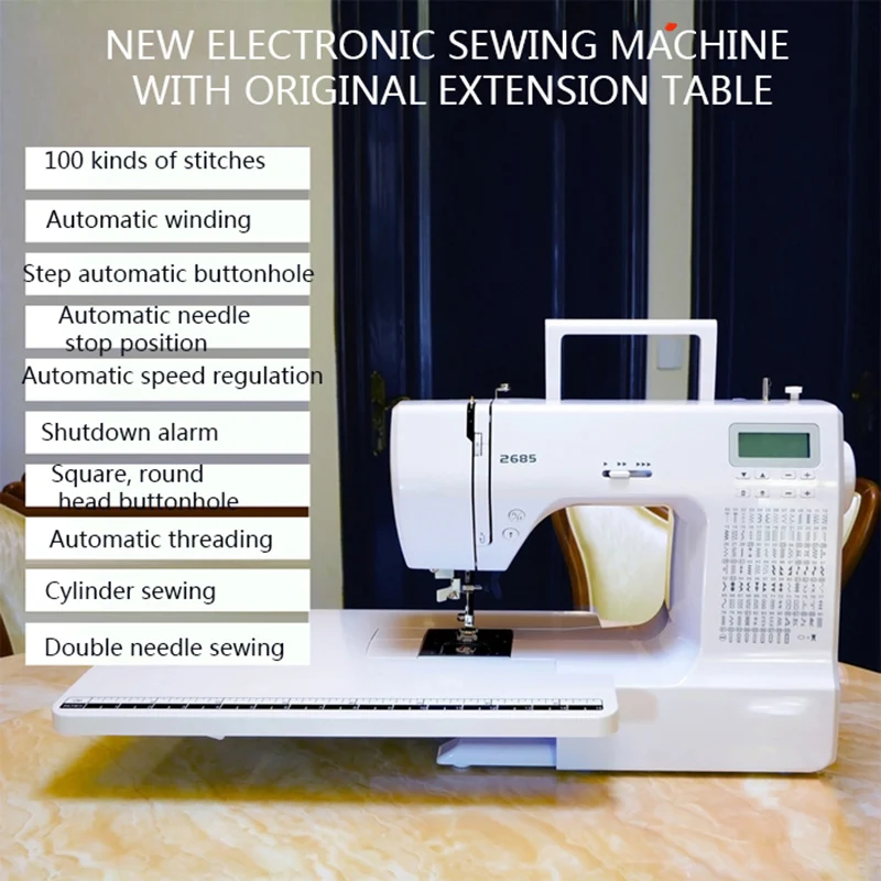 1PC Household Electric Lcd Dis - Embroidery Chain Stitch recensie en prijs