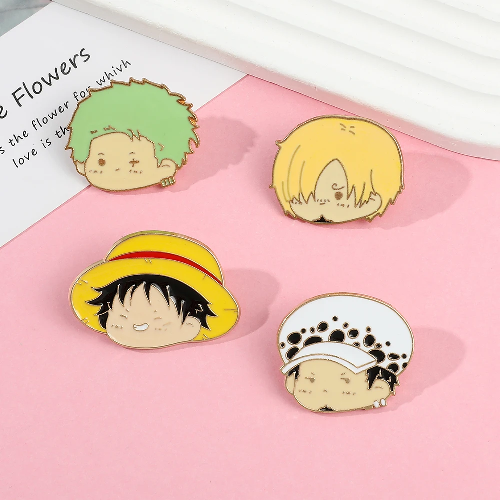 4 Pcs Anime Character Brooch S - Embroidery Garment recensie en prijs