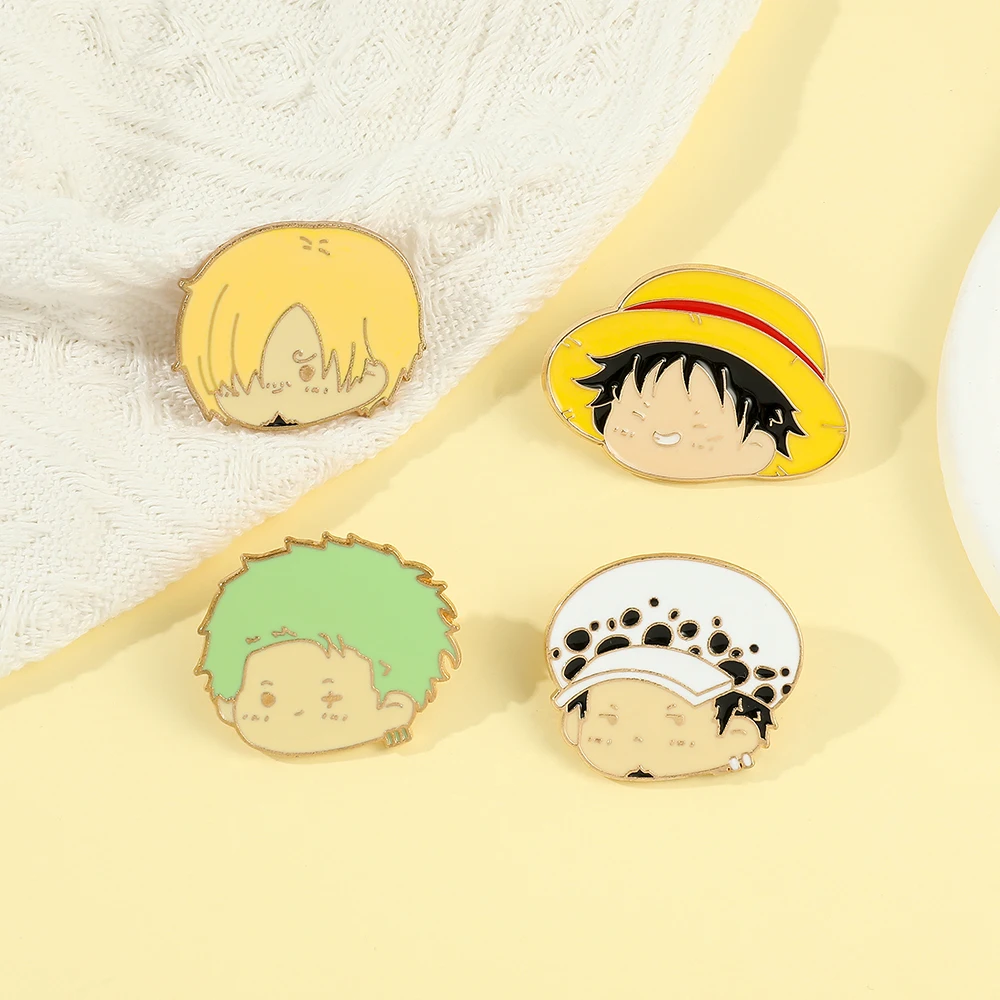 4 Pcs Anime Character Brooch S - Embroidery Garment recensie en prijs
