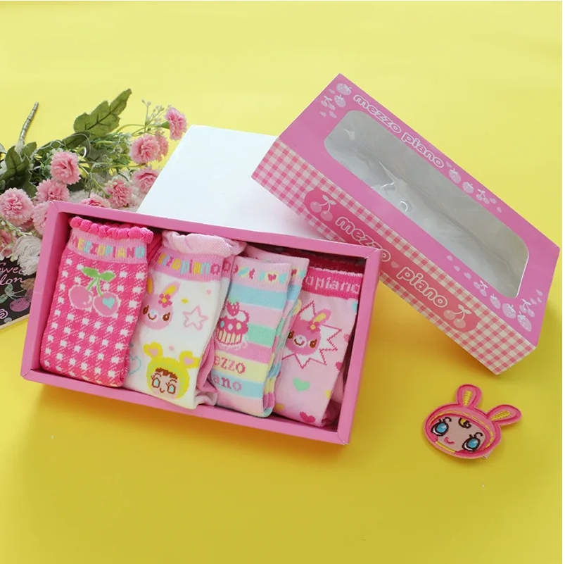 Japanese Cartoon Cute Sweet Lo - Embroidery On Socks recensie en prijs
