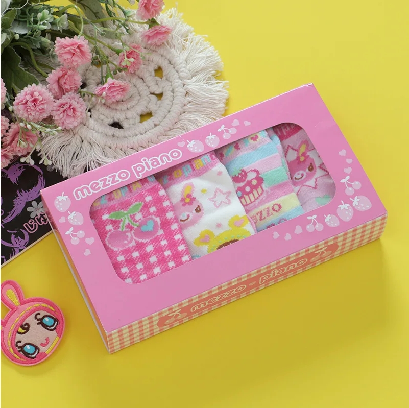 Japanese Cartoon Cute Sweet Lo - Embroidery On Socks recensie en prijs