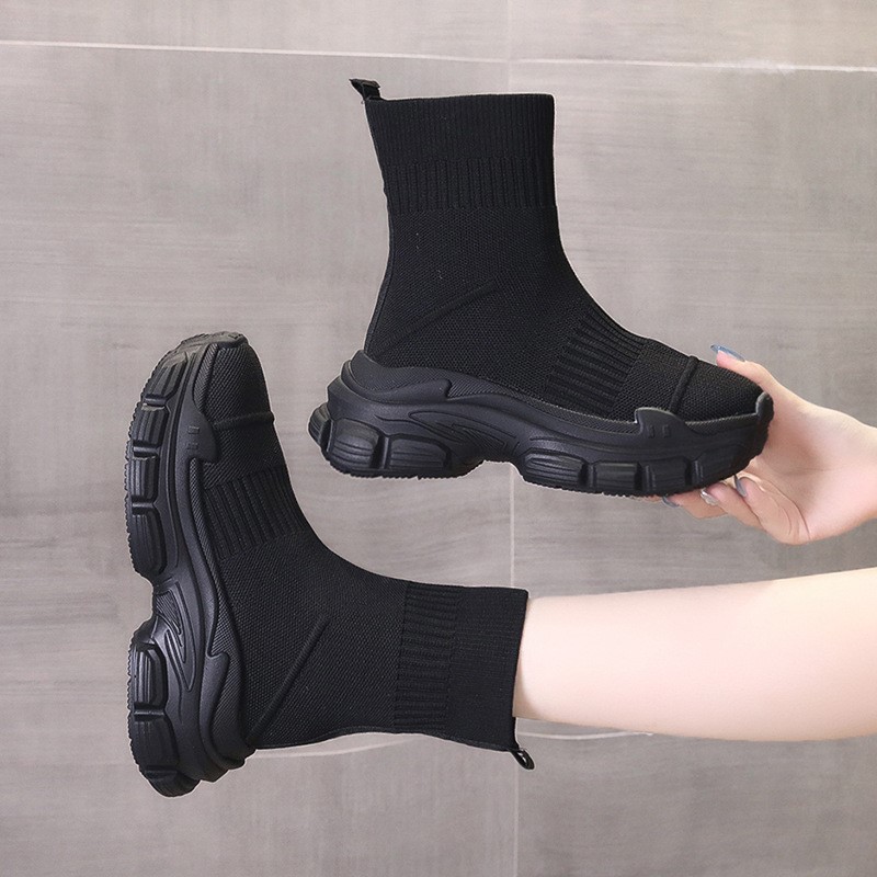 Sock boots women's summer new  - Embroidery Canvas recensie en prijs