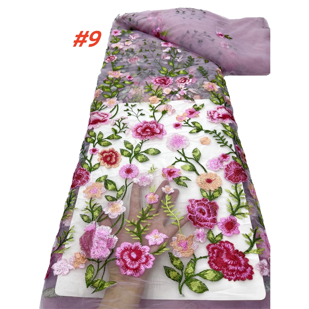 Wholesale French Luxury Mesh E - Embroidery Net Fabric recensie en prijs