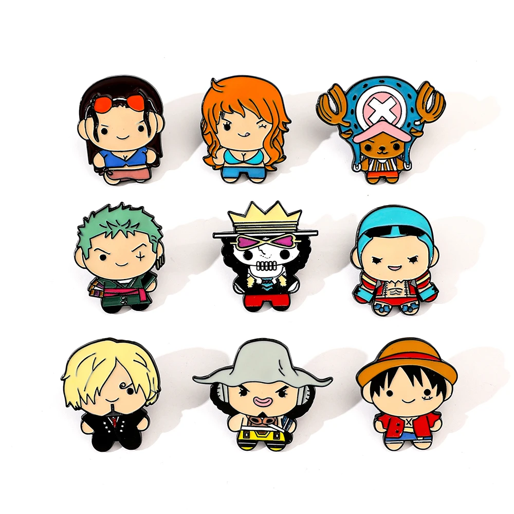 9 Pcs Creative Cartoon Brooch  - Embroidery Garment recensie en prijs