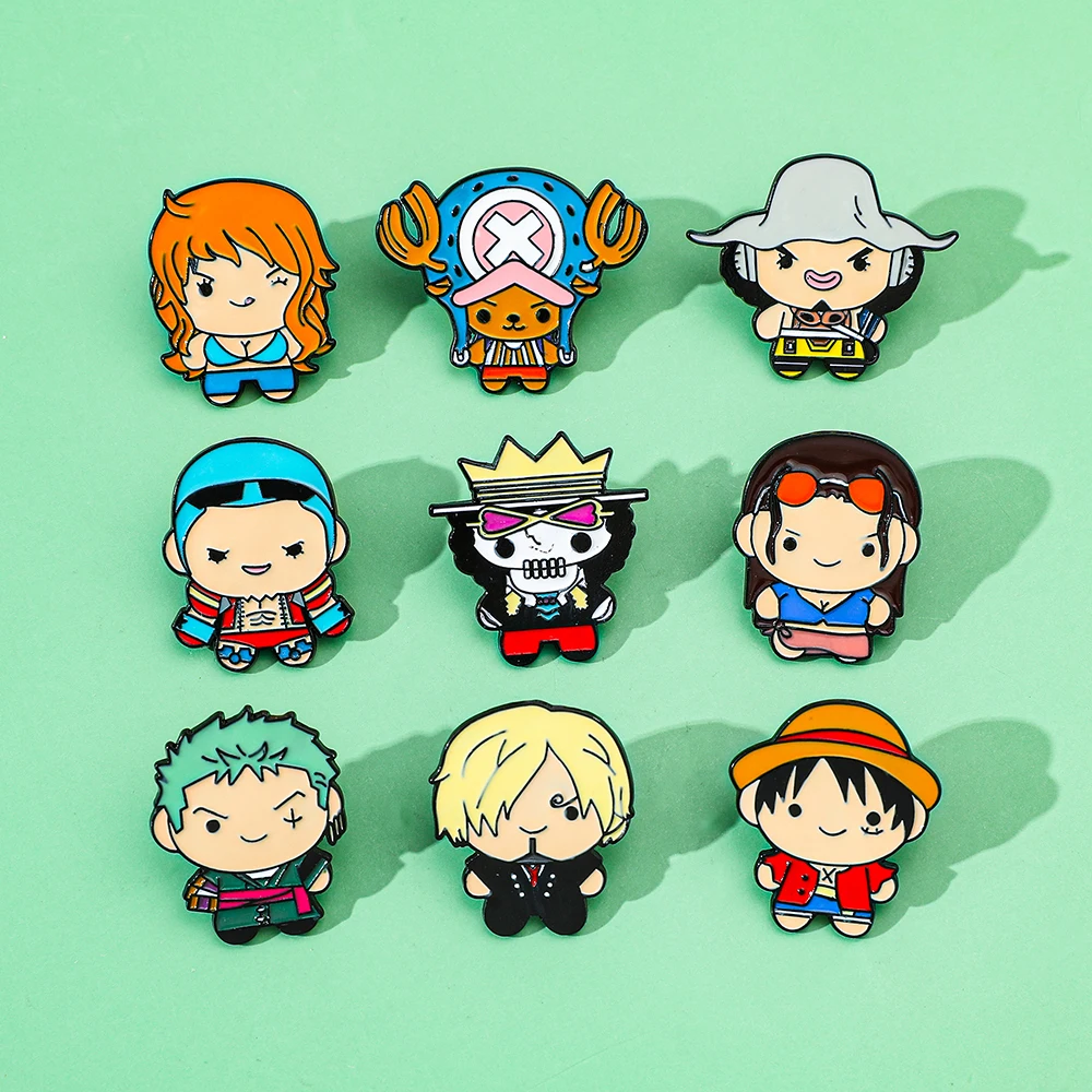 9 Pcs Creative Cartoon Brooch  - Embroidery Garment recensie en prijs