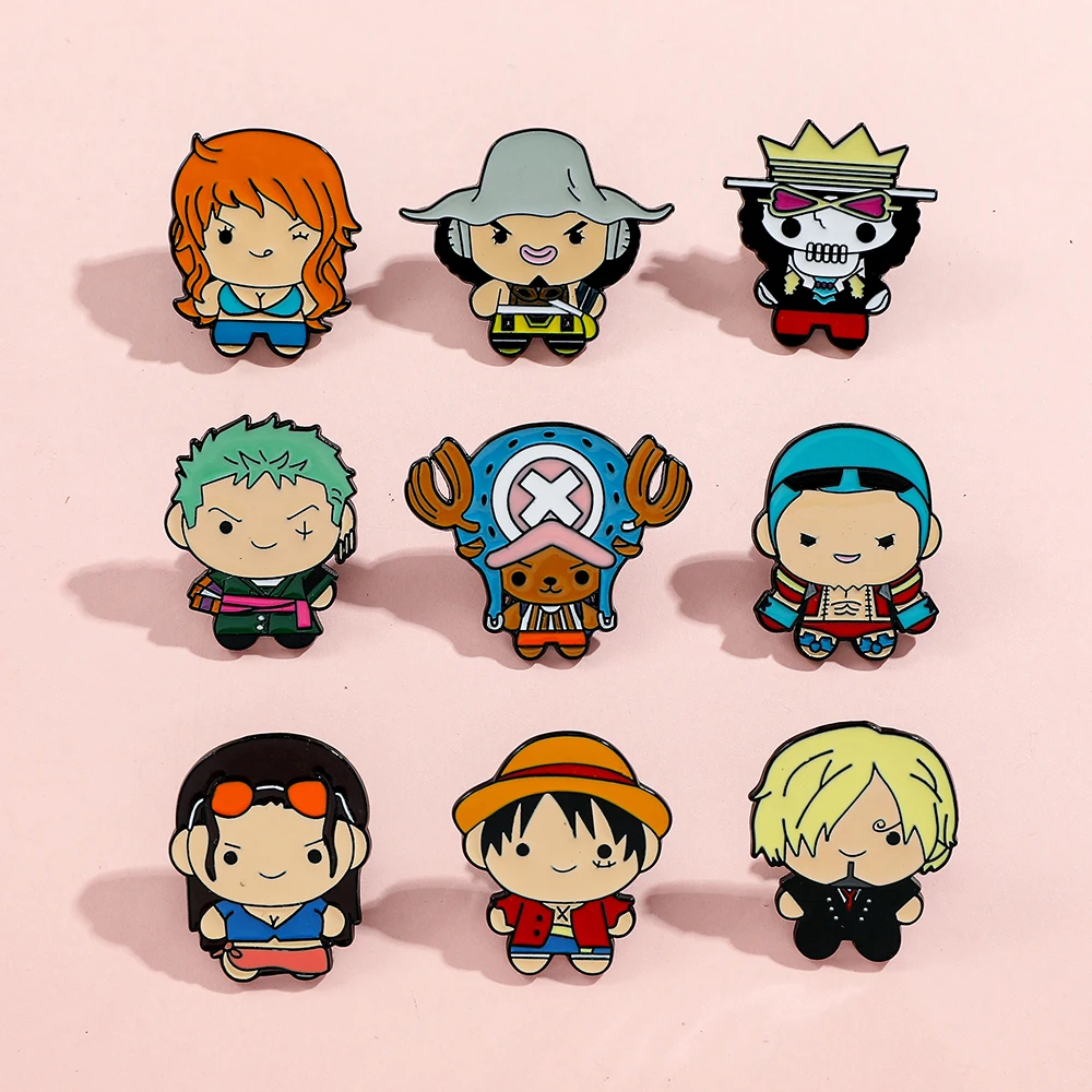 9 Pcs Creative Cartoon Brooch  - Embroidery Garment recensie en prijs
