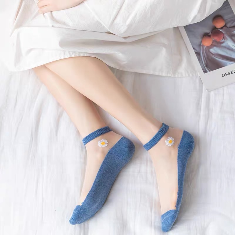 5Pairs/Lot Korea Style Women C - Embroidery On Socks recensie en prijs