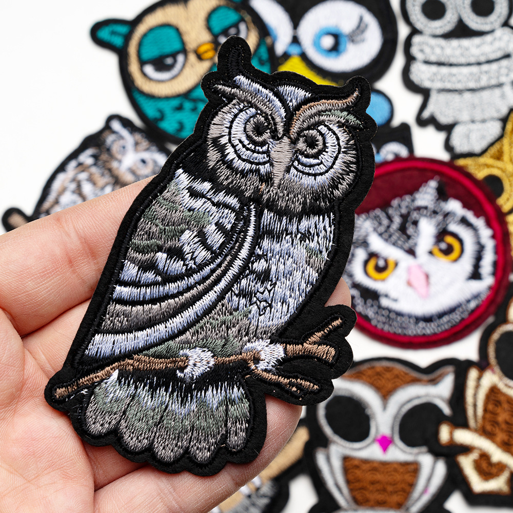 Owl Silver Grey Theme Sew/Iron - Embroidery On Socks recensie en prijs