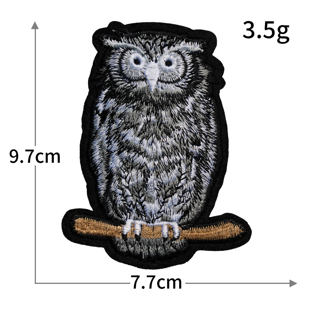 Owl Silver Grey Theme Sew/Iron - Embroidery On Socks recensie en prijs