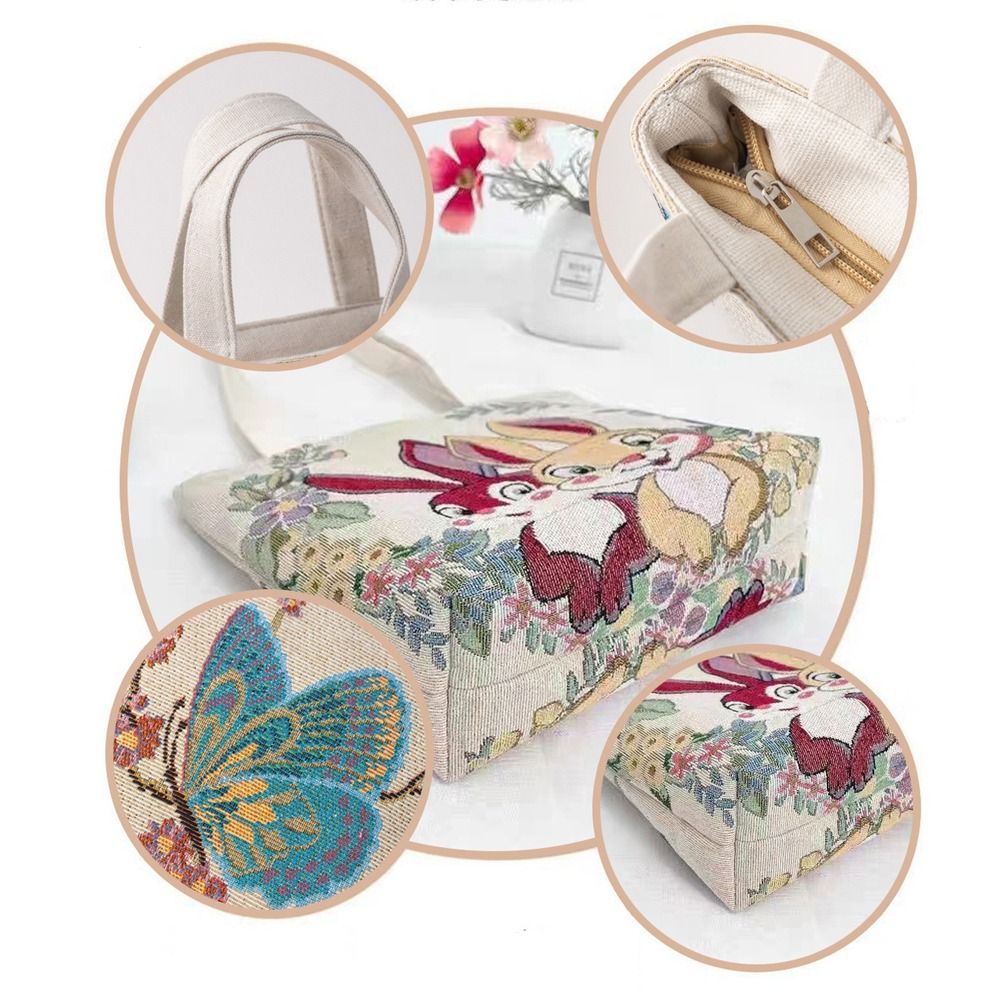 Embroidery Canvas Bag Cute Cat - Embroidery Canvas recensie en prijs