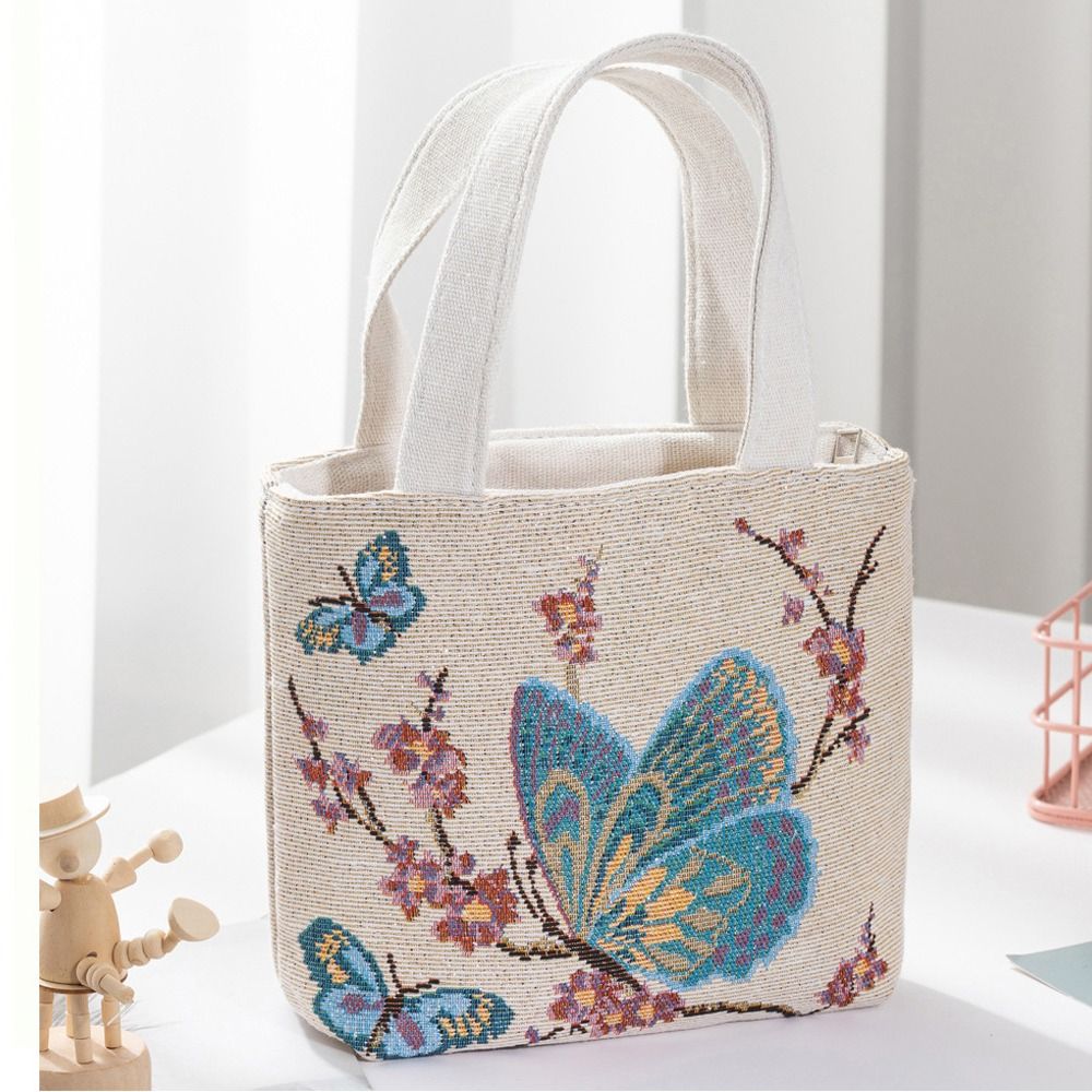 Embroidery Canvas Bag Cute Cat - Embroidery Canvas recensie en prijs