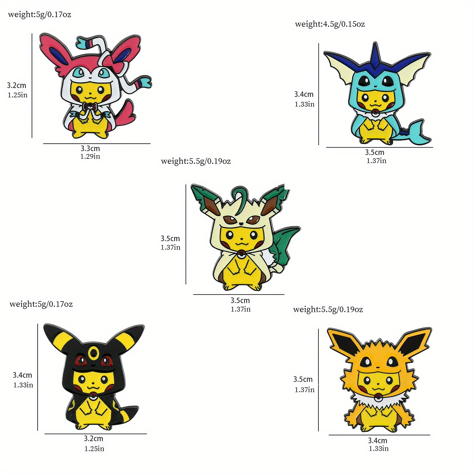 9 Pcs Creative Cartoon Brooch  - Embroidery Garment recensie en prijs