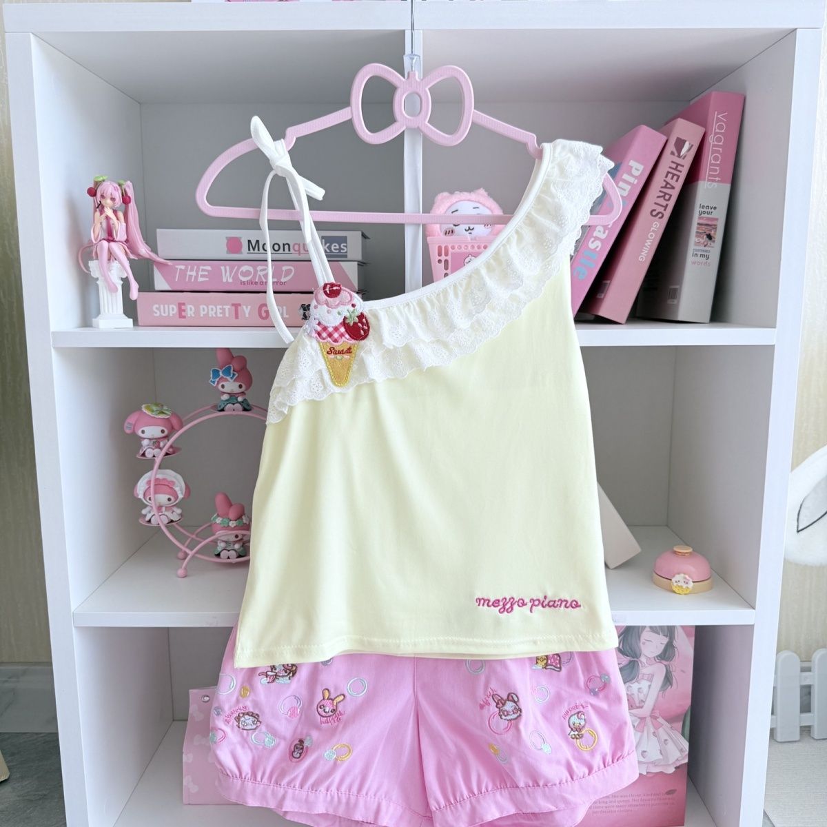 Summer Sweet Japanese Cartoon  - Embroidery Cream recensie en prijs