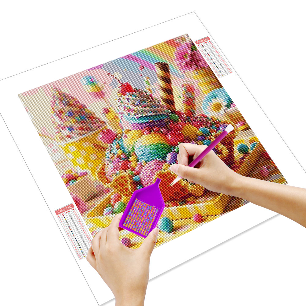HUACAN 1pcs Diamond Painting I - Embroidery Cream recensie en prijs