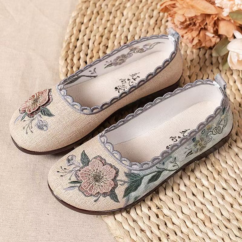 Women Spring Autumn New Flat s - Embroidery Canvas recensie en prijs