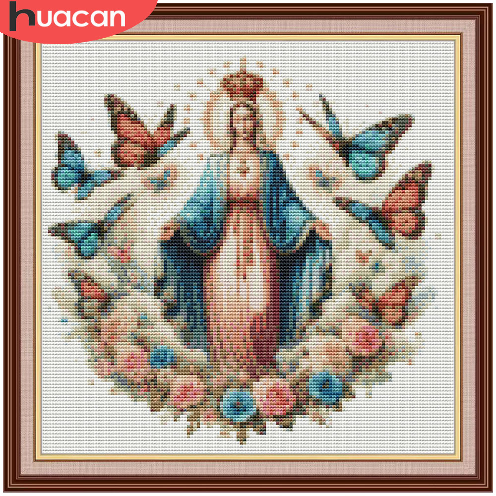 HUACAN Embroidery Kits Virgin  - Embroidery Rose Stitch recensie en prijs