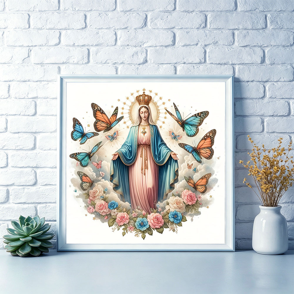 HUACAN Embroidery Kits Virgin  - Embroidery Rose Stitch recensie en prijs