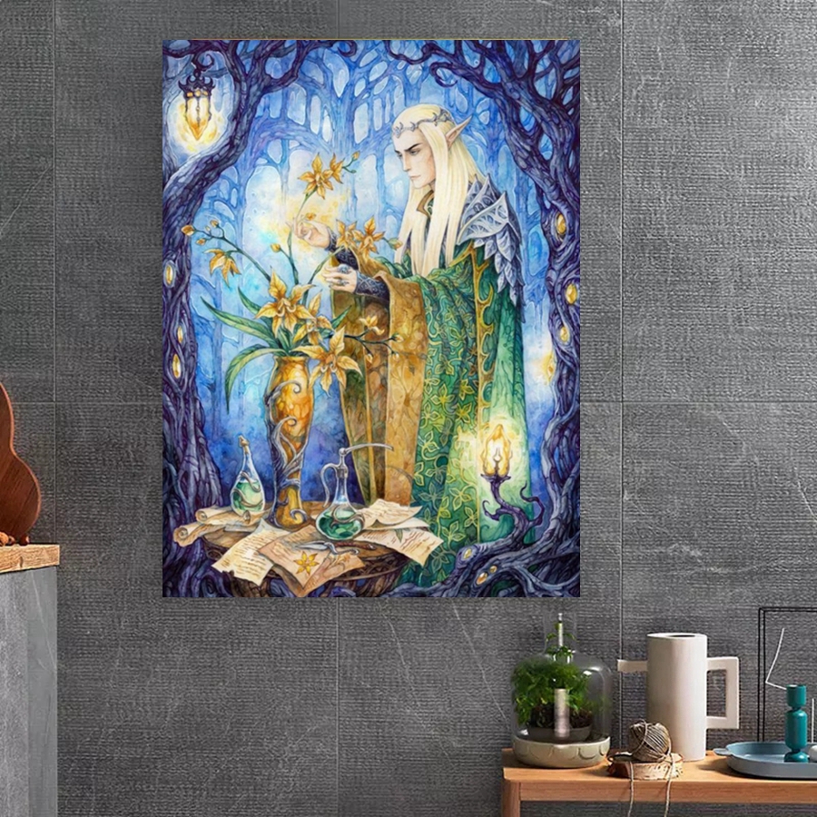 For The Lord of the Rings Diam - Embroidery Cream recensie en prijs