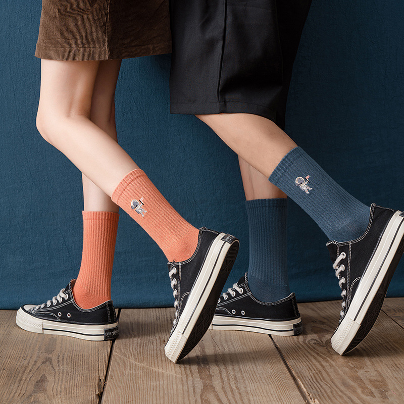 Korea Socks Women's Winter Fun - Embroidery On Socks recensie en prijs