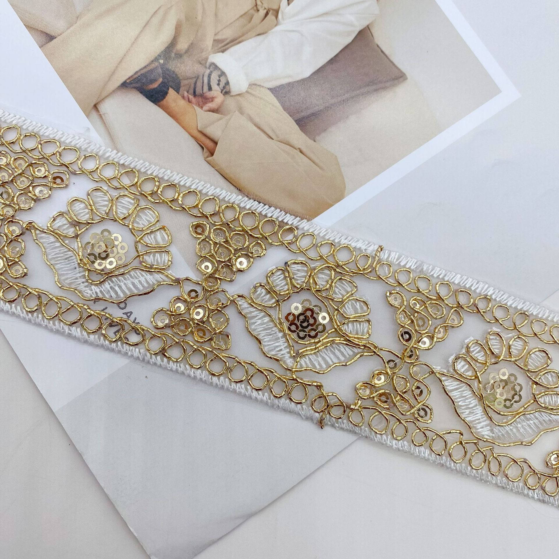 3Yards Of Wholesale National S - Embroidery Net Fabric recensie en prijs