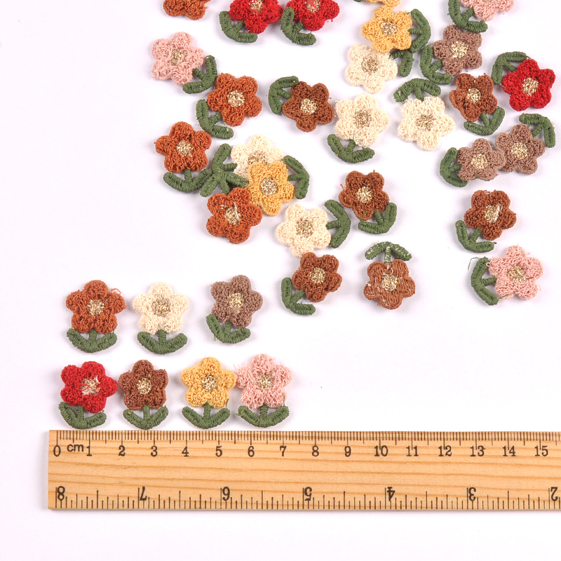 10pcs 22x18mm Unadhesive Carto - Embroidery On Socks recensie en prijs