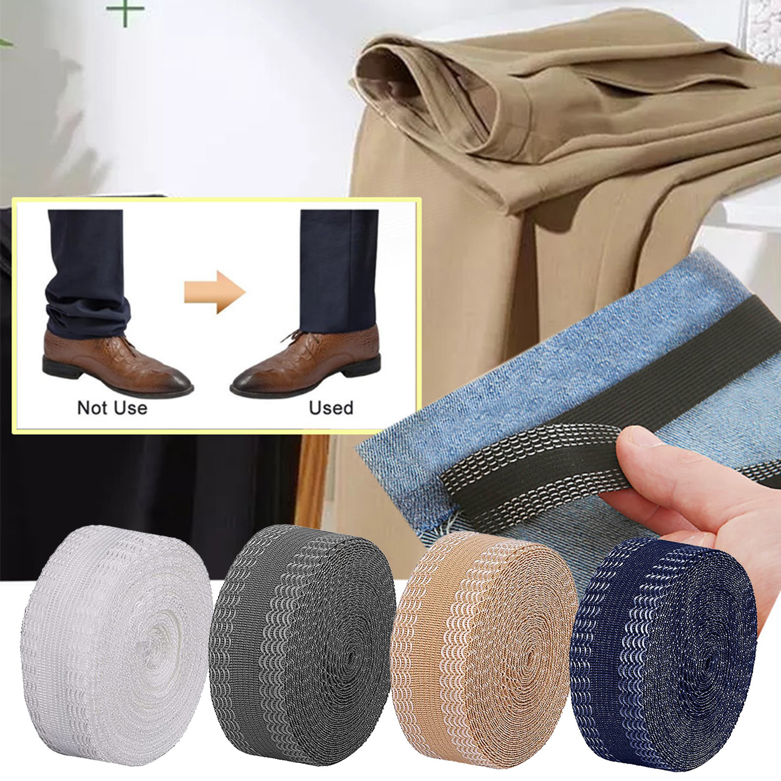 Pants Edge Shorten Self-Adhesi - Embroidery Cream recensie en prijs