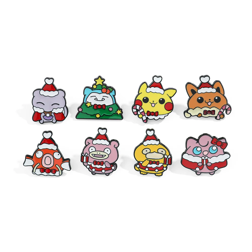 8 Pcs Christmas Slowpoke Brooc - Embroidery Garment recensie en prijs