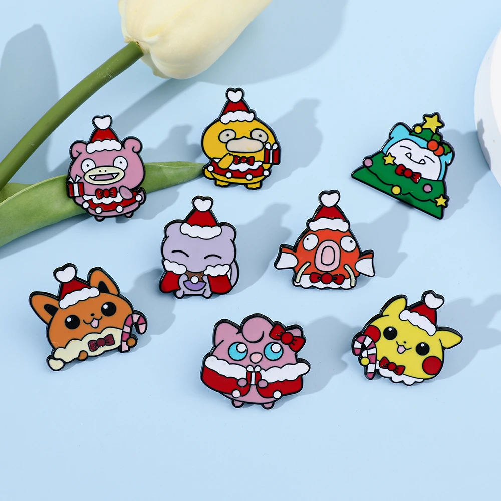 8 Pcs Christmas Slowpoke Brooc - Embroidery Garment recensie en prijs