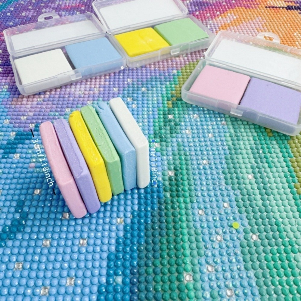 1/2PCS Silicone Diamond Painti - Embroidery Cream recensie en prijs