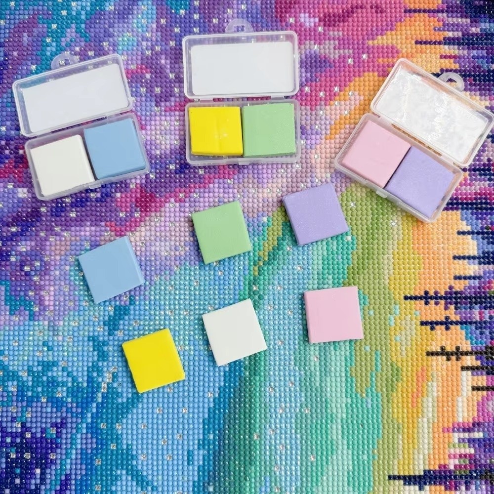 1/2PCS Silicone Diamond Painti - Embroidery Cream recensie en prijs