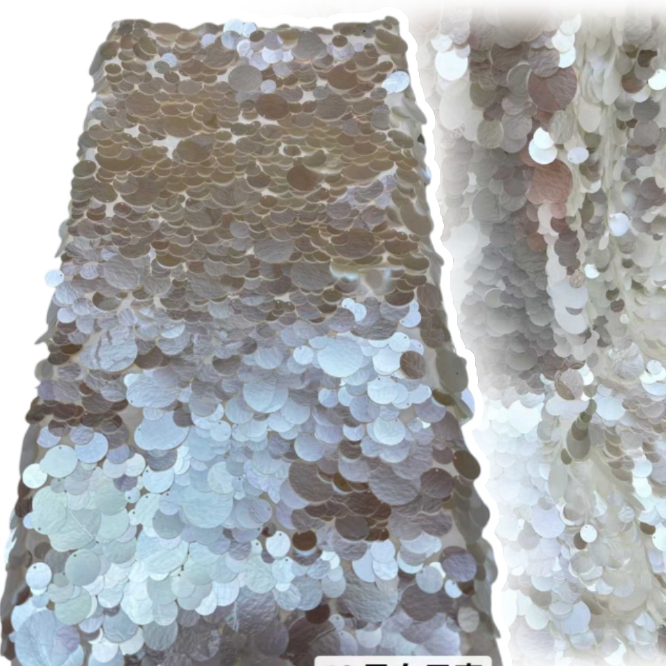 Madison-African Rose 3D Sequin - Embroidery Net Fabric recensie en prijs