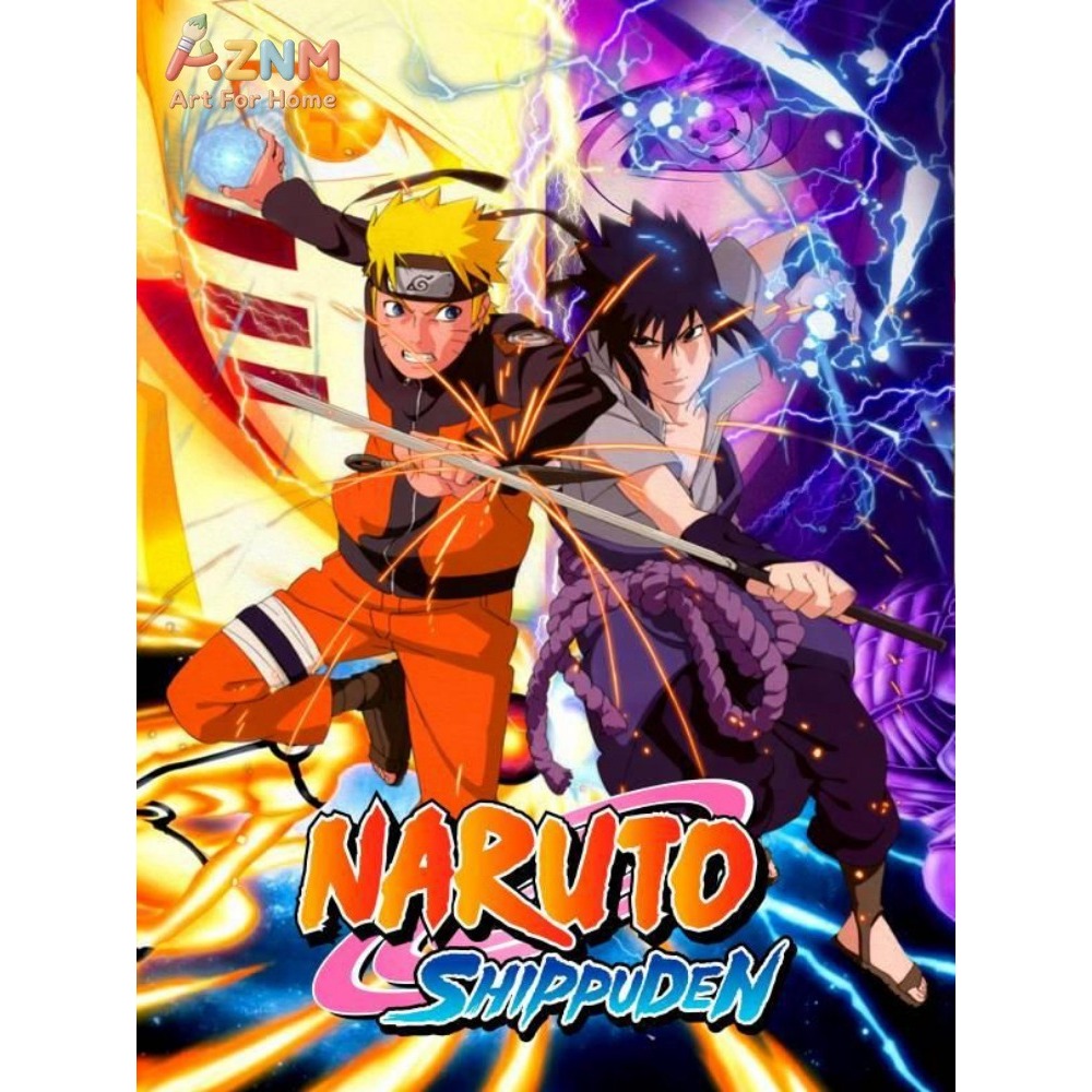 Frameless 1pc Naruto Class Sev - Embroidery Canvas recensie en prijs
