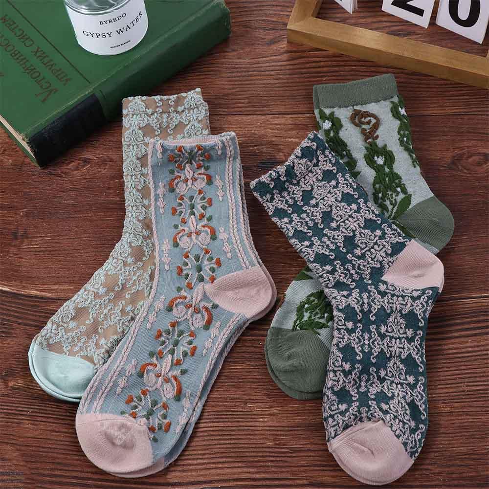 Autumn Retro Embroidery Haraju - Embroidery On Socks recensie en prijs