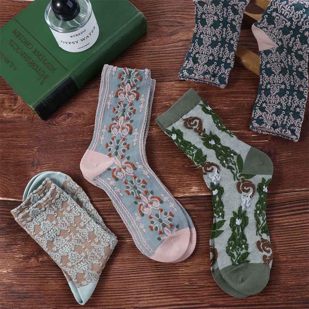 Autumn Retro Embroidery Haraju - Embroidery On Socks recensie en prijs