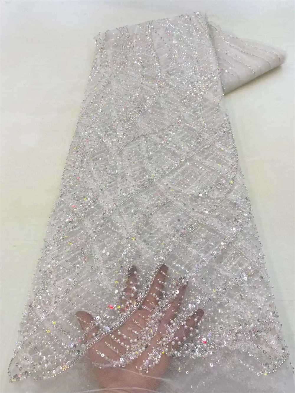 Wholesale 2025 African Sequins - Embroidery Net Fabric recensie en prijs